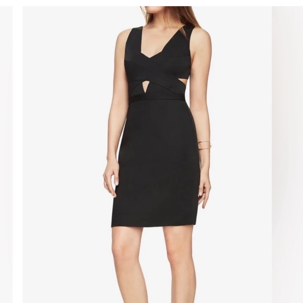BCBG Max Azria Black Annalisa Cut Out Dress 2